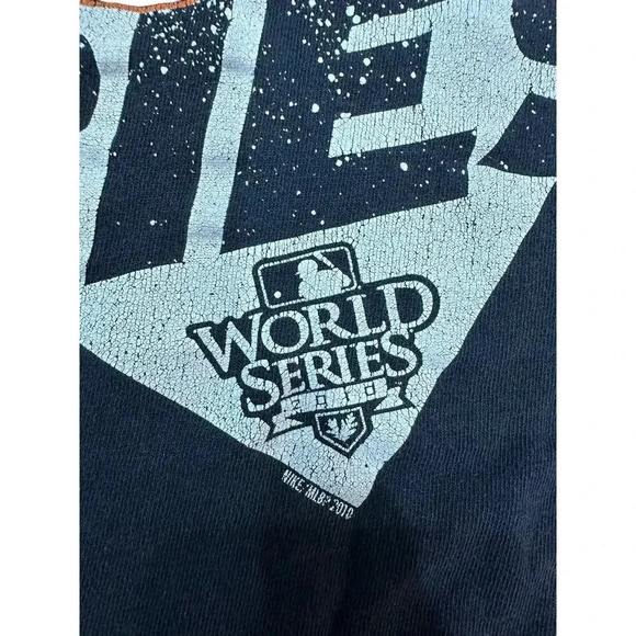 Nike San Francisco Giants MLB black Short Sleeve Crew Neck T-Shirt Size M - Picture 6 of 7